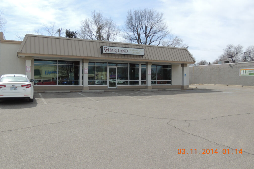 Hartland Hearing Care Center lot in Junction City