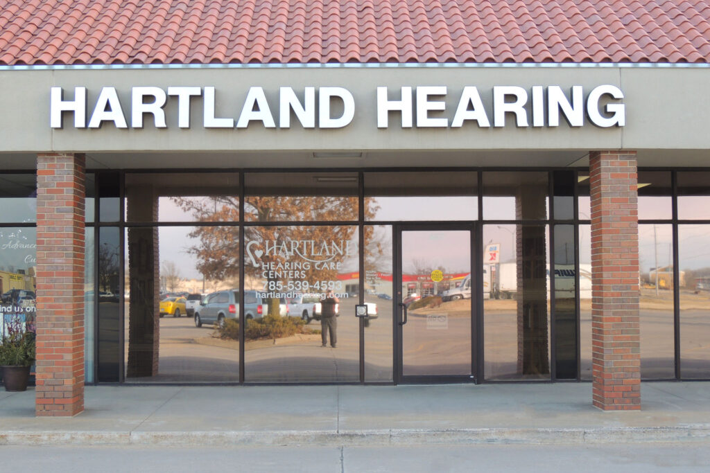 front of Hartland Hearing Care Center in Manhattan
